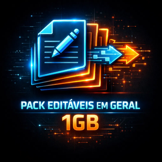 Pack Editáveis em Geral 1GB